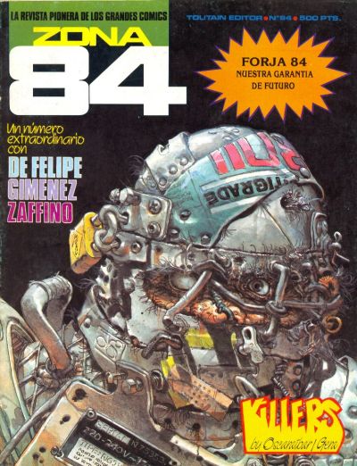 Cover for Zona 84 (Toutain Editor, 1984 series) #94