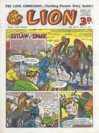 Cover for Lion (Amalgamated Press, 1952 series) #10