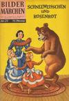 Cover for Bildermärchen (BSV - Williams, 1957 series) #29 - Schneeweisschen und Rosenrot