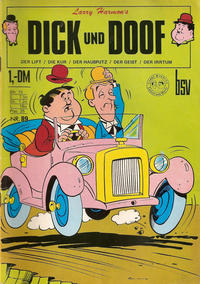 Cover Thumbnail for Dick und Doof (BSV - Williams, 1965 series) #89