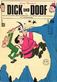 Cover Thumbnail for Dick und Doof (BSV - Williams, 1965 series) #91