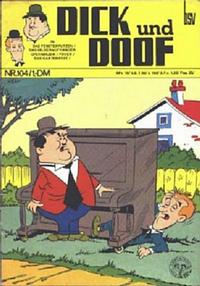 Cover Thumbnail for Dick und Doof (BSV - Williams, 1965 series) #104