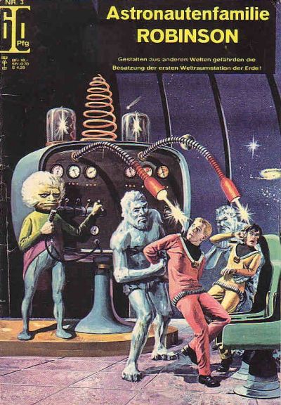 Cover for Astronautenfamilie Robinson (BSV - Williams, 1966 series) #3