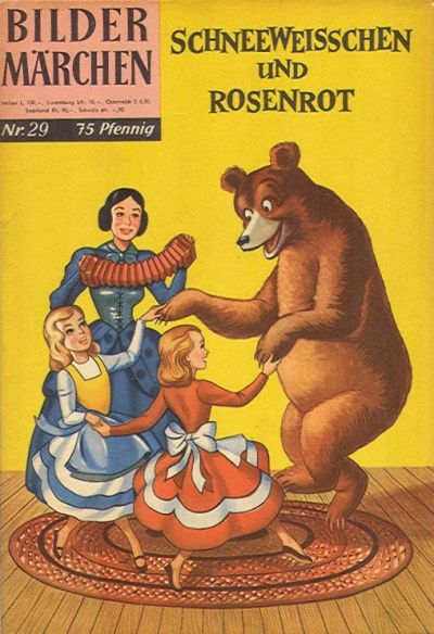 Cover for Bildermärchen (BSV - Williams, 1957 series) #29 - Schneeweisschen und Rosenrot