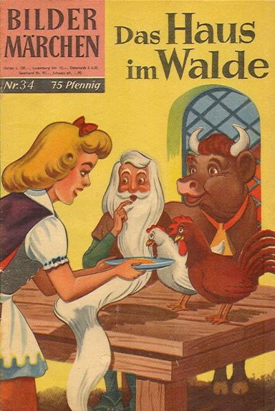 Cover for Bildermärchen (BSV - Williams, 1957 series) #34 - Das Haus im Walde
