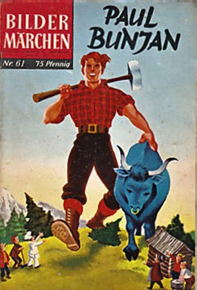 Cover for Bildermärchen (BSV - Williams, 1957 series) #61 - Paul Bunyan