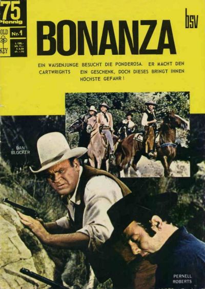 Cover for Bonanza (BSV - Williams, 1969 series) #1