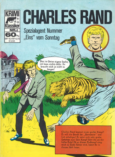 Cover for Charles Rand (BSV - Williams, 1967 series) #2