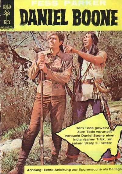 Cover for Daniel Boone (BSV - Williams, 1966 series) #1
