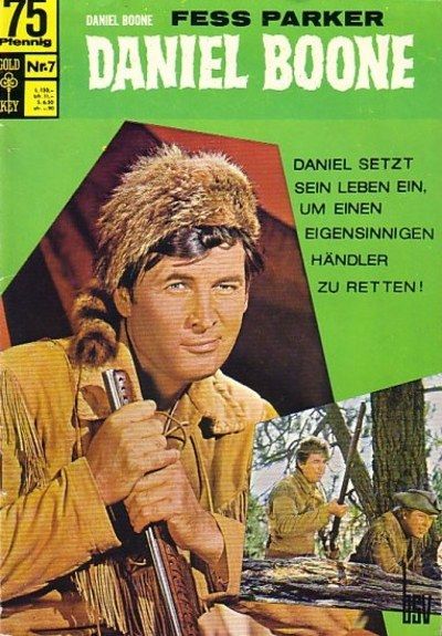 Cover for Daniel Boone (BSV - Williams, 1966 series) #7
