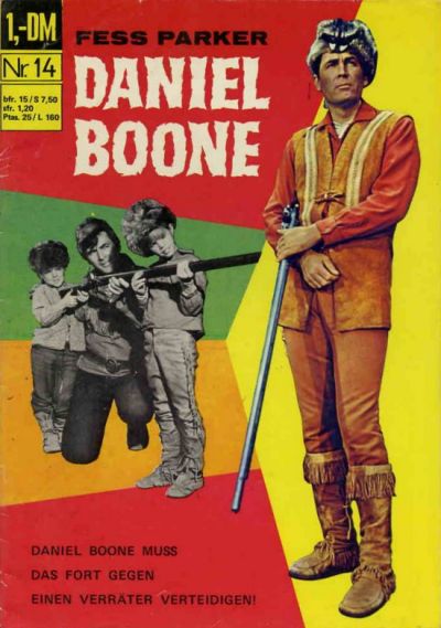 Cover for Daniel Boone (BSV - Williams, 1966 series) #14