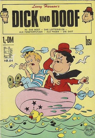Cover for Dick und Doof (BSV - Williams, 1965 series) #84