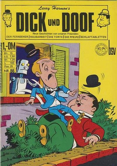 Cover for Dick und Doof (BSV - Williams, 1965 series) #86