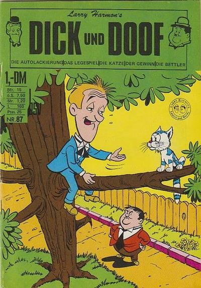 Cover for Dick und Doof (BSV - Williams, 1965 series) #87