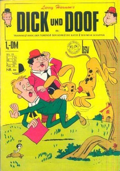 Cover for Dick und Doof (BSV - Williams, 1965 series) #93