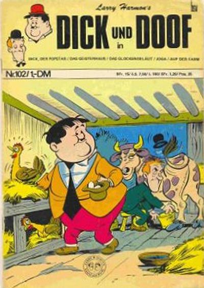 Cover for Dick und Doof (BSV - Williams, 1965 series) #102