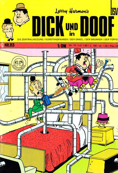 Cover for Dick und Doof (BSV - Williams, 1965 series) #113