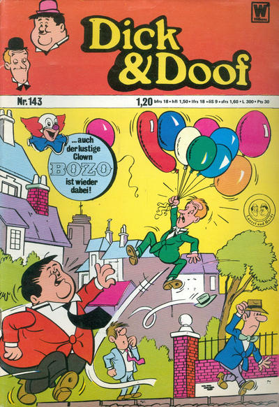 Cover for Dick und Doof (BSV - Williams, 1965 series) #143