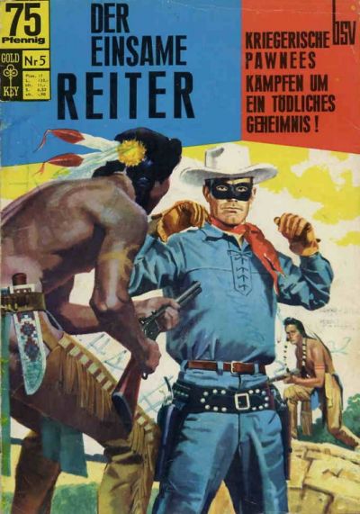 Cover for Der einsame Reiter (BSV - Williams, 1969 series) #5
