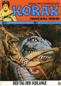 Cover Thumbnail for Korak (BSV - Williams, 1967 series) #54