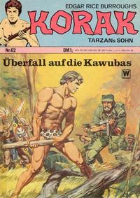 Cover Thumbnail for Korak (BSV - Williams, 1967 series) #62