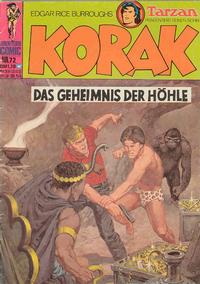 Cover Thumbnail for Korak (BSV - Williams, 1967 series) #72