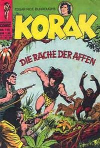 Cover Thumbnail for Korak (BSV - Williams, 1967 series) #118