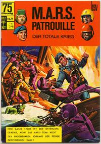 Cover Thumbnail for M.A.R.S. Patrouille (BSV - Williams, 1968 series) #2