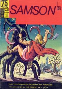Cover Thumbnail for Samson (BSV - Williams, 1966 series) #11