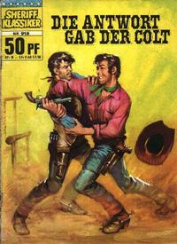 Cover Thumbnail for Sheriff Klassiker (BSV - Williams, 1964 series) #918