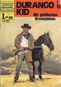 Cover Thumbnail for Sheriff Klassiker (BSV - Williams, 1964 series) #183