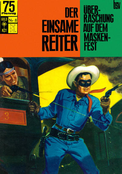 Cover for Der einsame Reiter (BSV - Williams, 1969 series) #8
