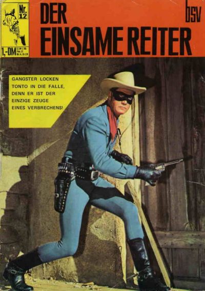 Cover for Der einsame Reiter (BSV - Williams, 1969 series) #12