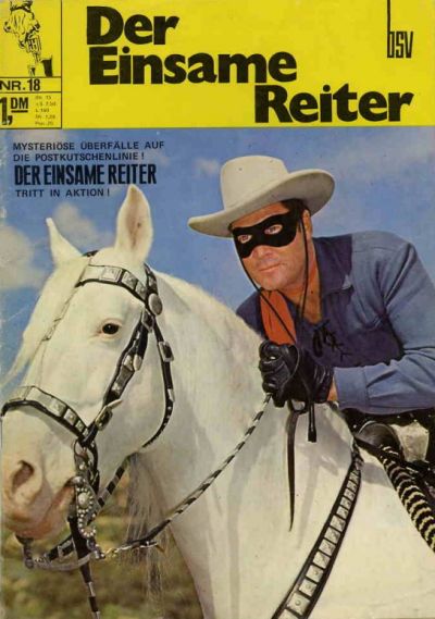 Cover for Der einsame Reiter (BSV - Williams, 1969 series) #18