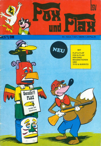 Cover for Fox und Flax (BSV - Williams, 1972 series) #1