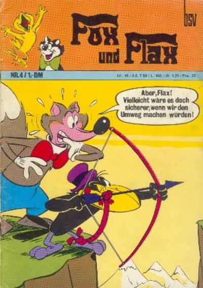 Cover for Fox und Flax (BSV - Williams, 1972 series) #4