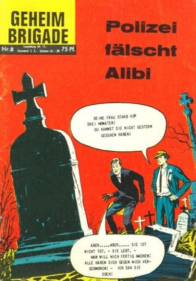 Cover for Geheim Brigade (BSV - Williams, 1967 series) #8