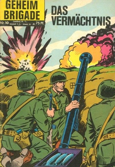Cover for Geheim Brigade (BSV - Williams, 1967 series) #10