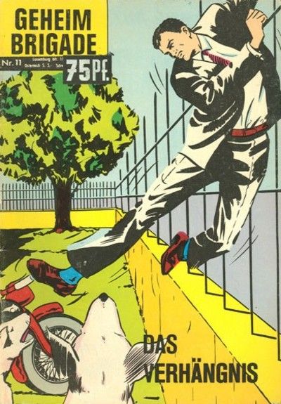 Cover for Geheim Brigade (BSV - Williams, 1967 series) #11