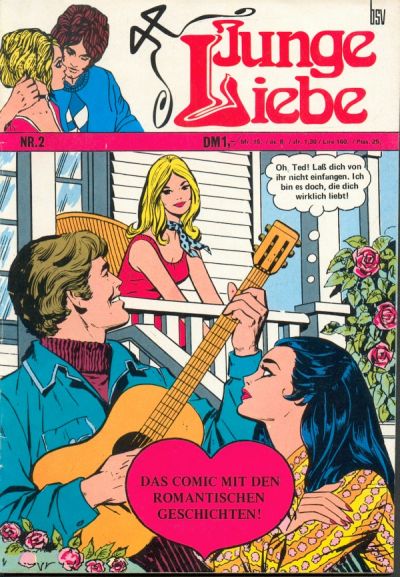 Cover for Junge Liebe (BSV - Williams, 1972 series) #2