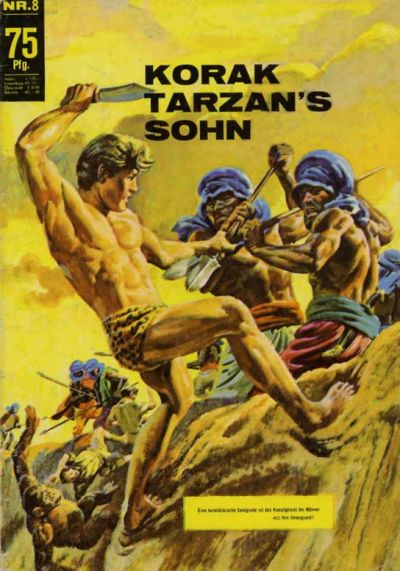 Cover for Korak (BSV - Williams, 1967 series) #8