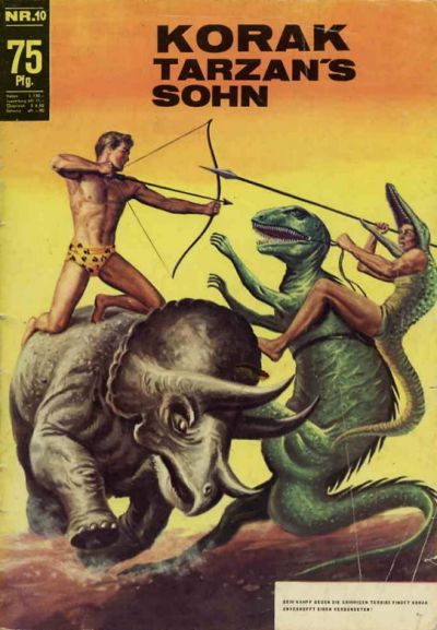 Cover for Korak (BSV - Williams, 1967 series) #10