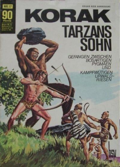 Cover for Korak (BSV - Williams, 1967 series) #17