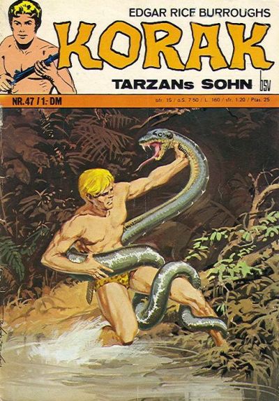 Cover for Korak (BSV - Williams, 1967 series) #47