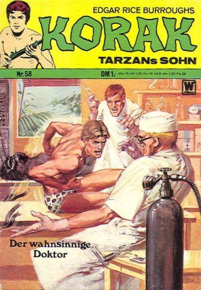 Cover for Korak (BSV - Williams, 1967 series) #58