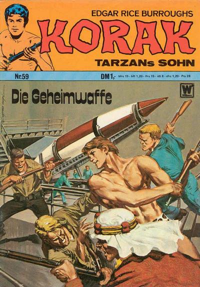 Cover for Korak (BSV - Williams, 1967 series) #59