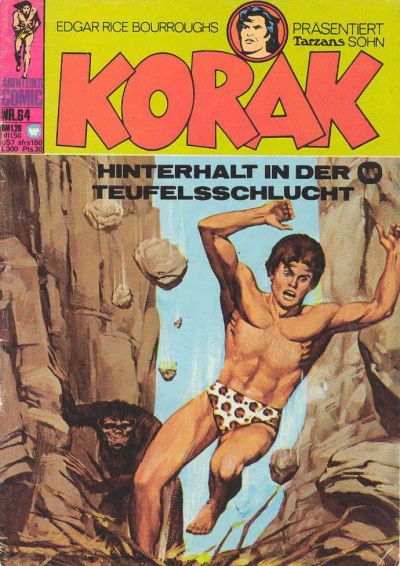 Cover for Korak (BSV - Williams, 1967 series) #64