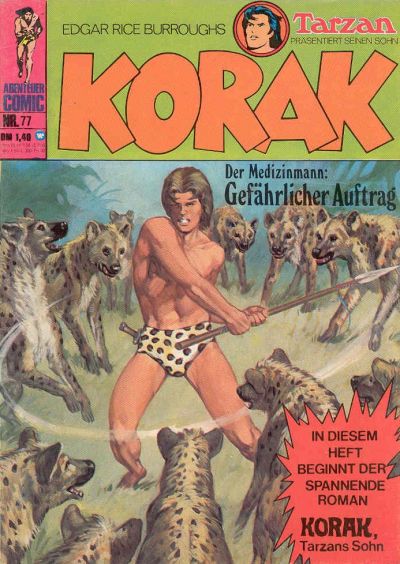 Cover for Korak (BSV - Williams, 1967 series) #77