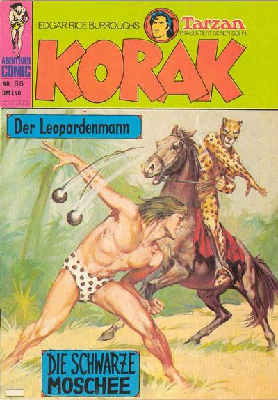 Cover for Korak (BSV - Williams, 1967 series) #85