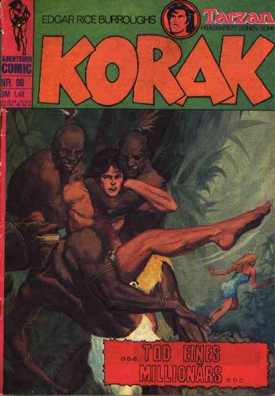 Cover for Korak (BSV - Williams, 1967 series) #98
